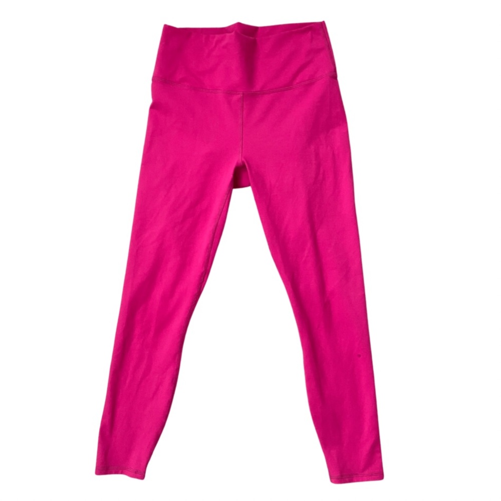 Fabletics Pink 7/8 PowerHold High Waisted Leggings